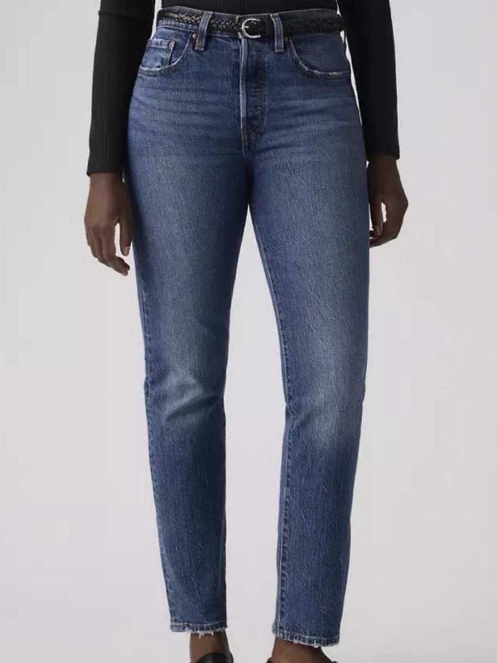 RARE Blank Red Tab | Levi’s 501 Original | Classic Denim Jeans